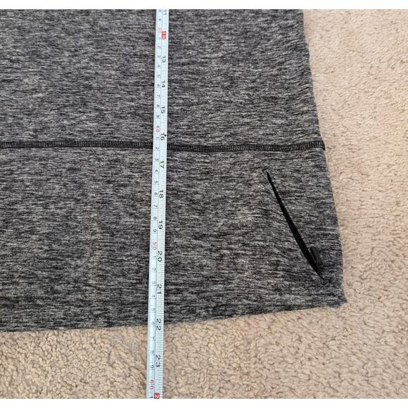 Lululemon W3DTYS Ready to Rulu Heathered Black Fleece Pullover, size 6 - Picture 9 of 9